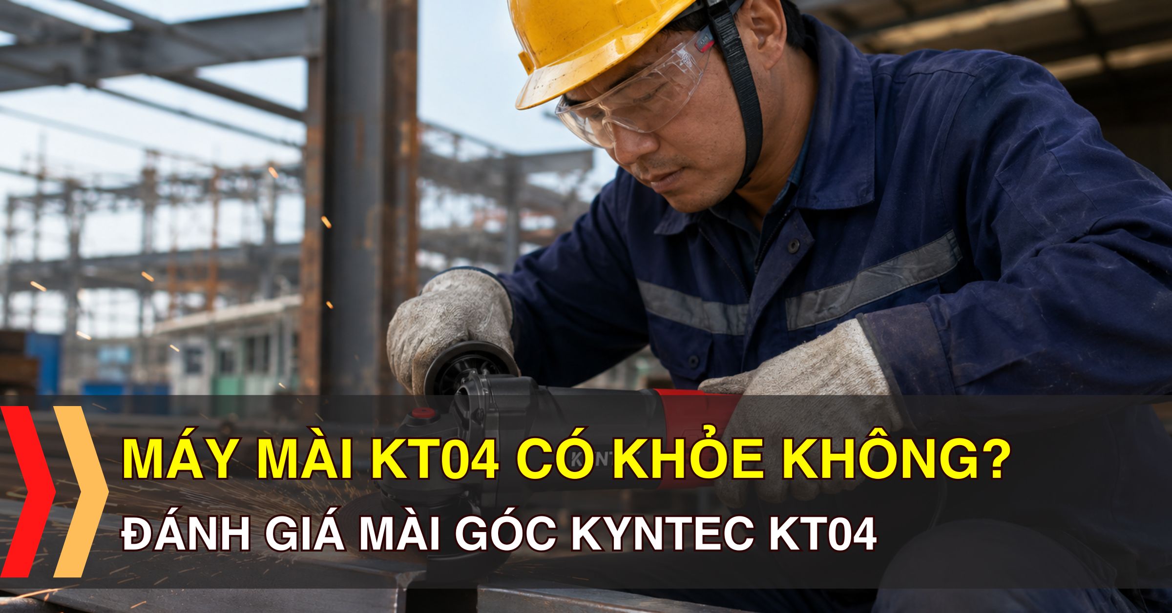 Máy Mài KT04 Có Khỏe Không? Đánh Giá Mài Góc Kyntec KT04
