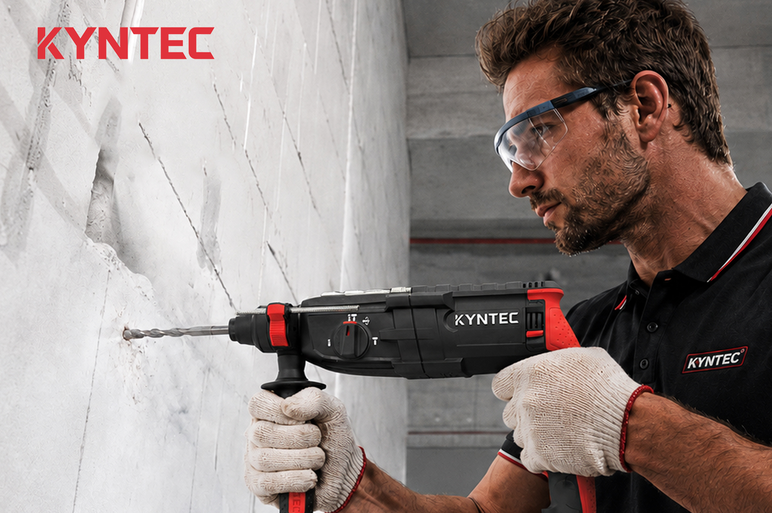 Thi Công Thực Tế Bằng Kyntec KT28 Heavy Duty tại công trình