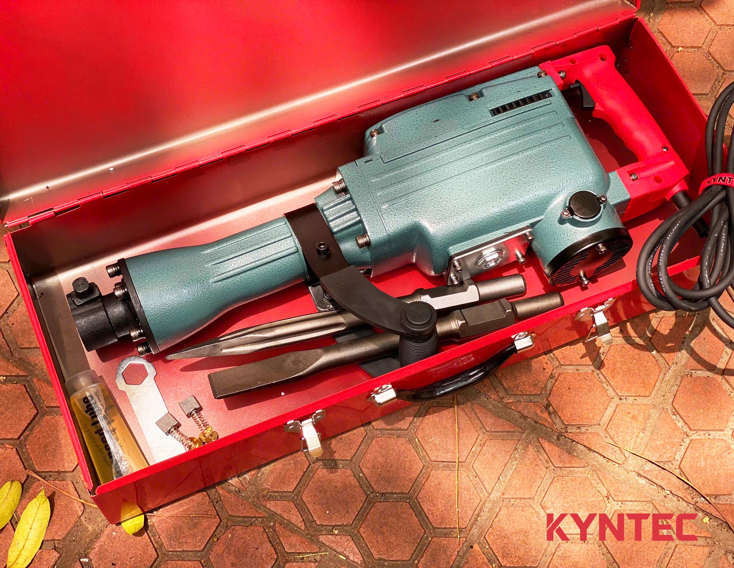 bộ Máy Đục Bê Tông PH65 30mm Kyntec KT26 hộp sắt