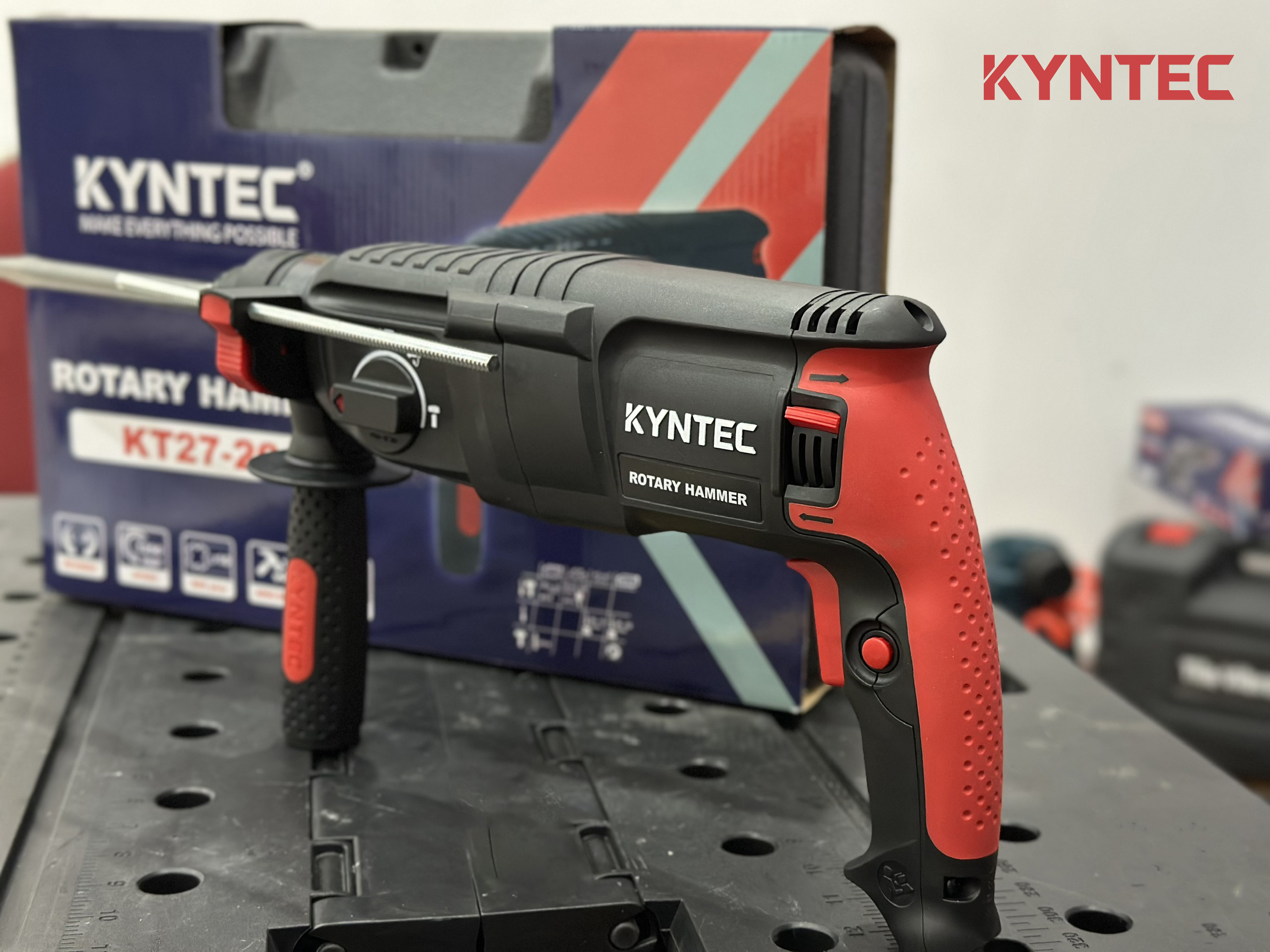 Góc tay cầm Máy Khoan Bê Tông 3 Chức Năng Kyntec KT27