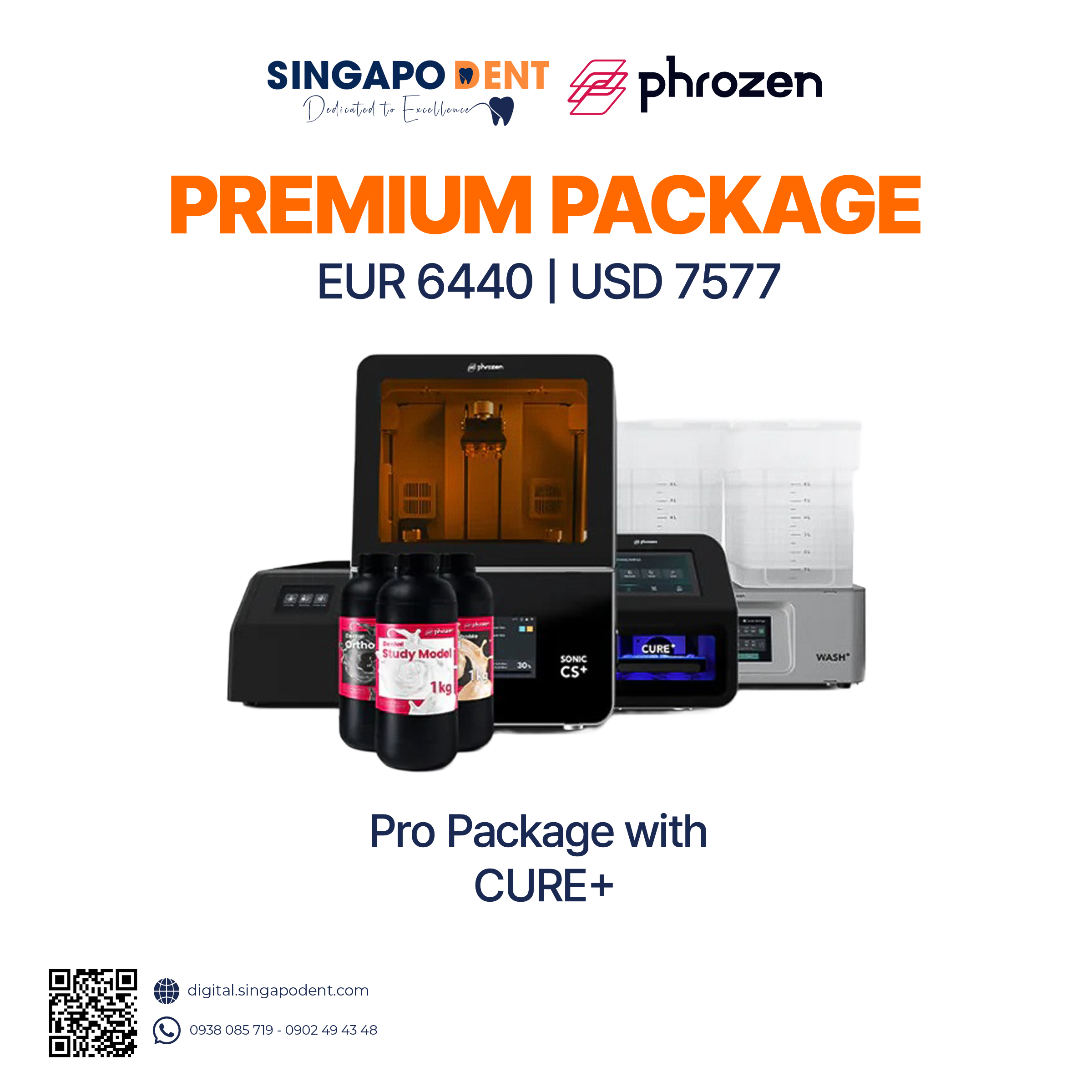 NOVEMBER PROMOTION: 6 PHROZEN COMBO PACKAGES FOR ORTHODONTIC DOCTORS
