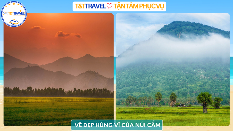 THIÊN CẤM SƠN VẺ ĐẸP THIÊN NHIÊN HÙNG VĨ CÙNG NHỮNG CÂU CHUYỆN TÂM LINH KỲ BÍ CỦA VÙNG THẤT SƠN BẢY NÚI