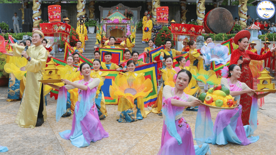 một số hoạt động biễn diễn ngày lễ vía Bà Chúa Xứ Núi Sam Châu Đốc