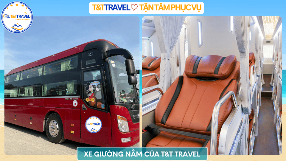 xe giường nằm 34 giường T&T Travel