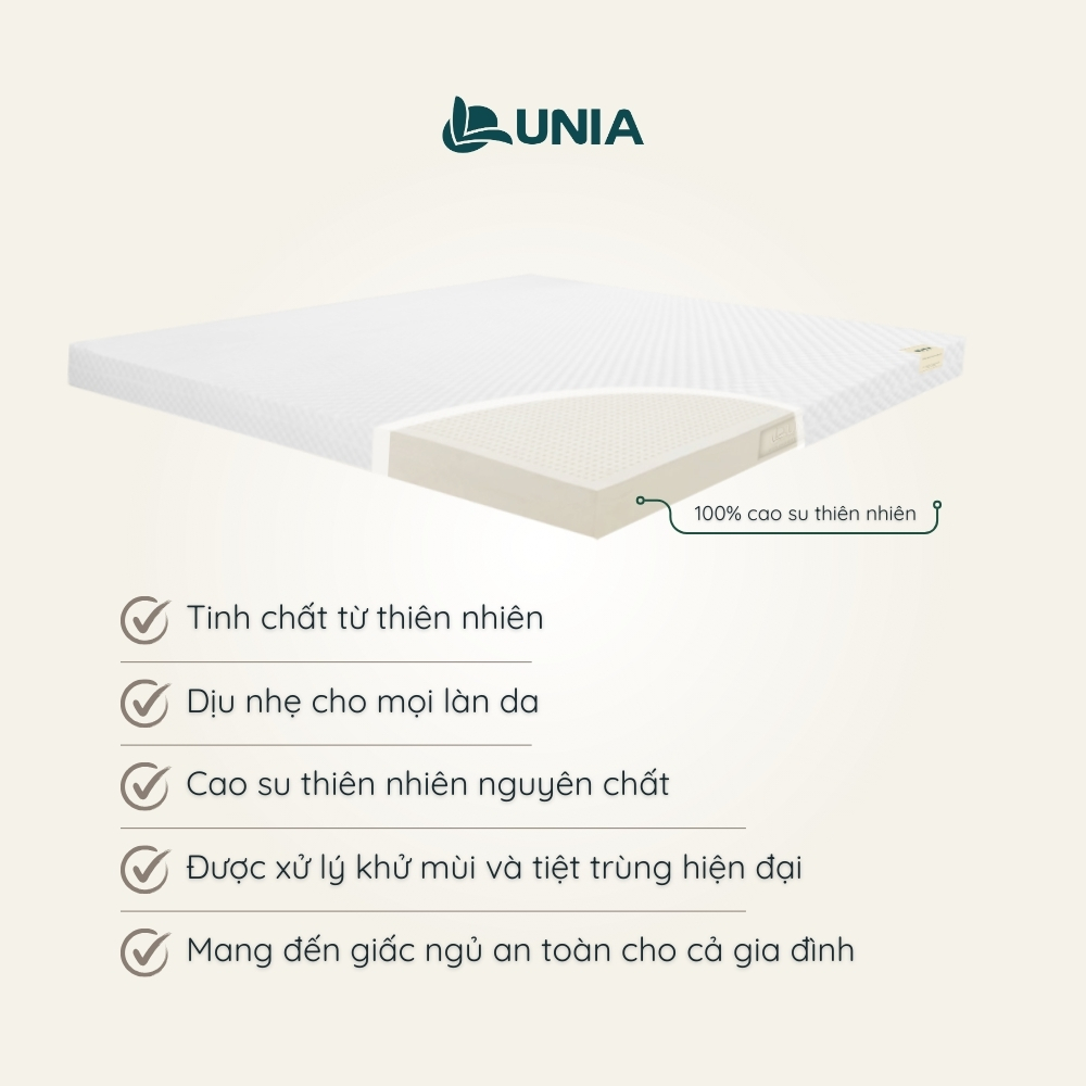 Nệm Cao Su Thiên Nhiên