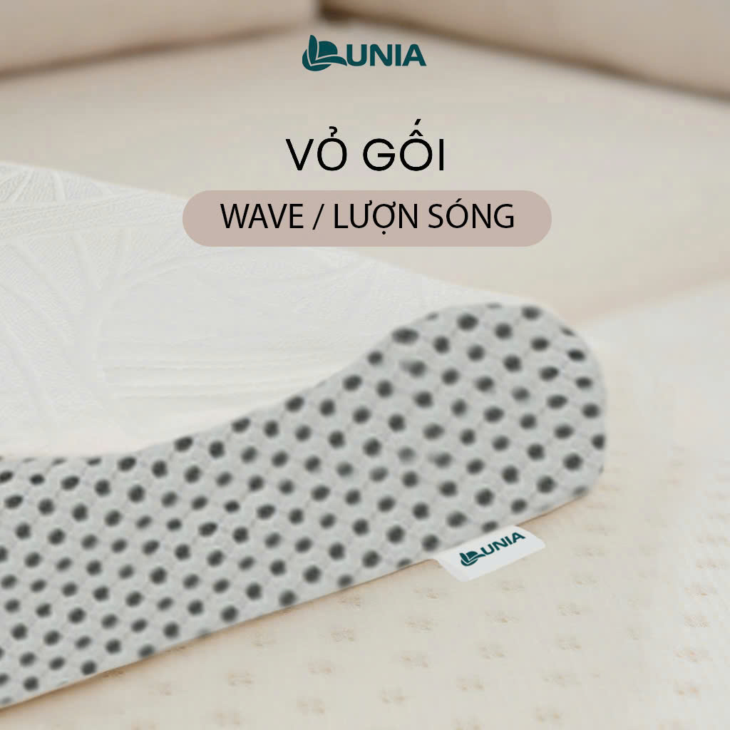 Vỏ Gối cao cấp lượn sóng