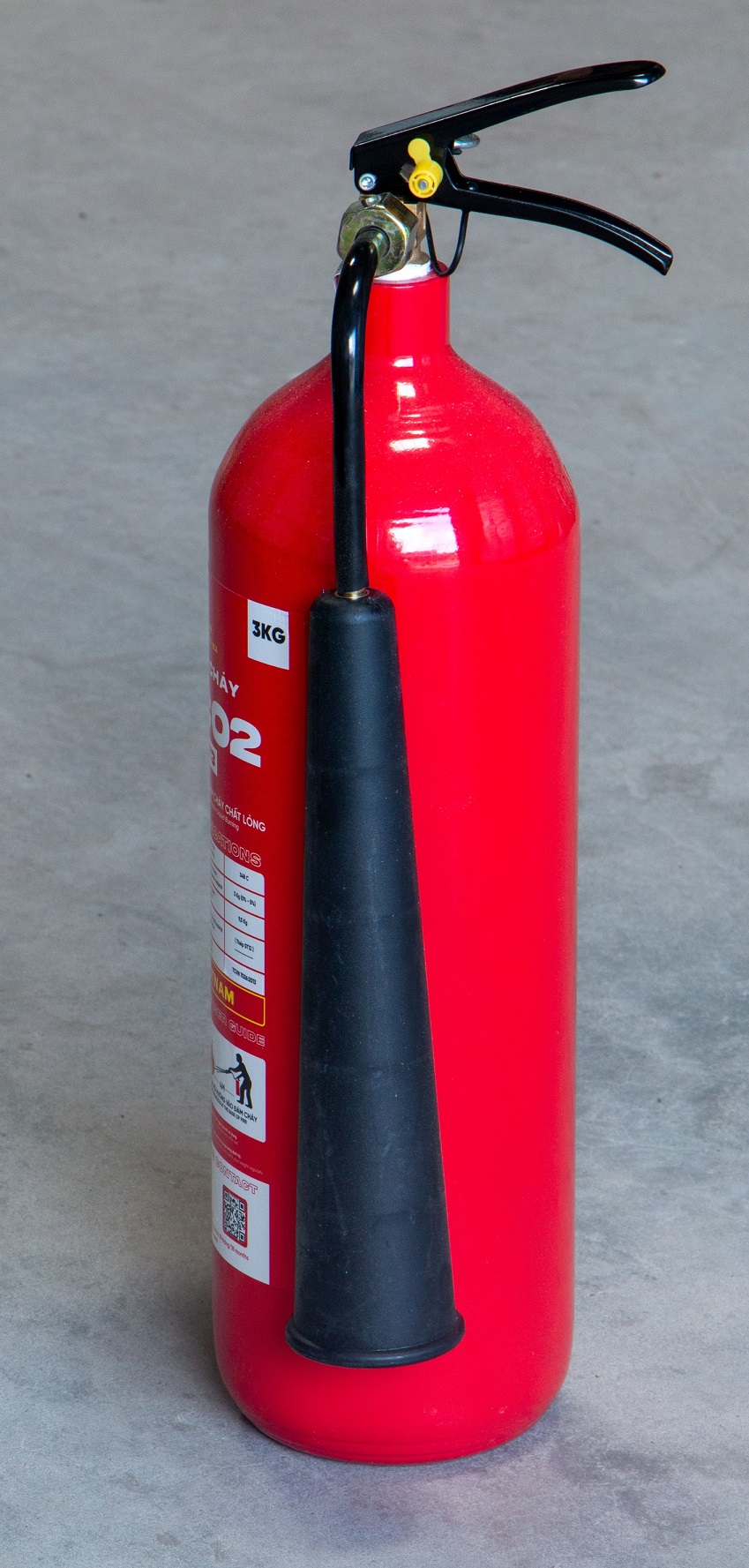 Bình Chữa Cháy Khí CO2 DPA-MT3 DOLPHIN có tem kiểm định