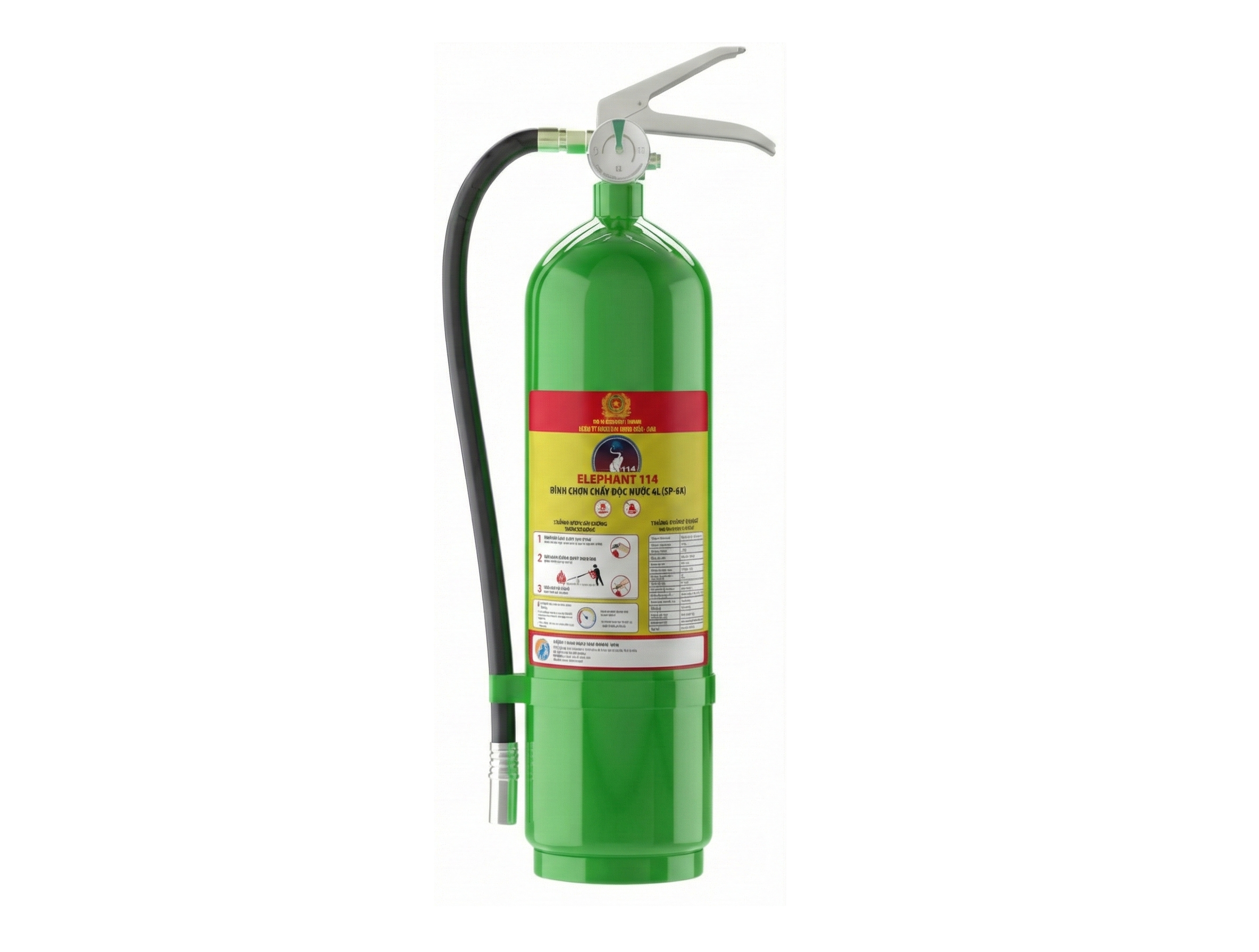 Bình Chữa Cháy Gốc Nước Elephant 114 (3L/4L/6L) – Công Nghệ Sinh Học, An Toàn Tuyệt Đối