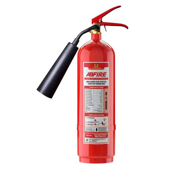 Bình Chữa Cháy Khí CO2 ABFIRE (C-03 & C-05) - Chính Hãng Thanh Bình BCA