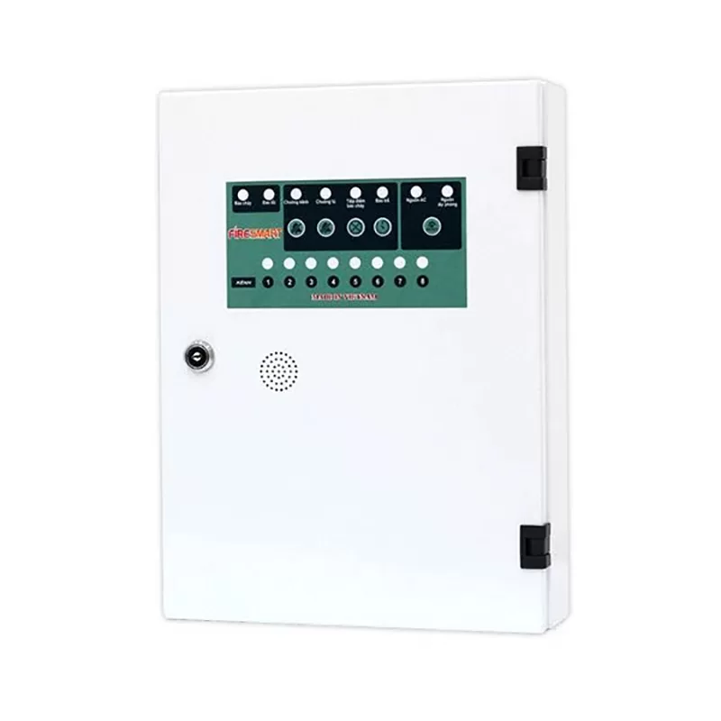 Tủ Trung Tâm Báo Cháy 8 Kênh FCP-8C – Công Nghệ Việt, Tiêu Chuẩn Quốc Tế