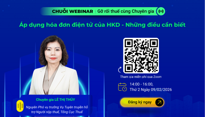 Áp dụng hóa đơn điện tử của Hộ kinh doanh