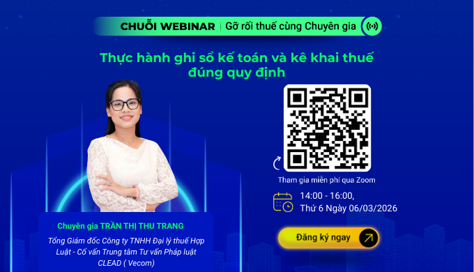 Thực hành ghi sổ kế toán & kê khai thuế đúng quy định