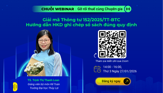 webinar thông tư 152