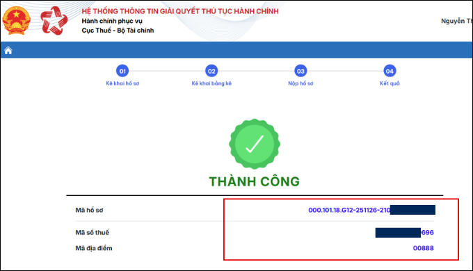 kiểm tra kết quả