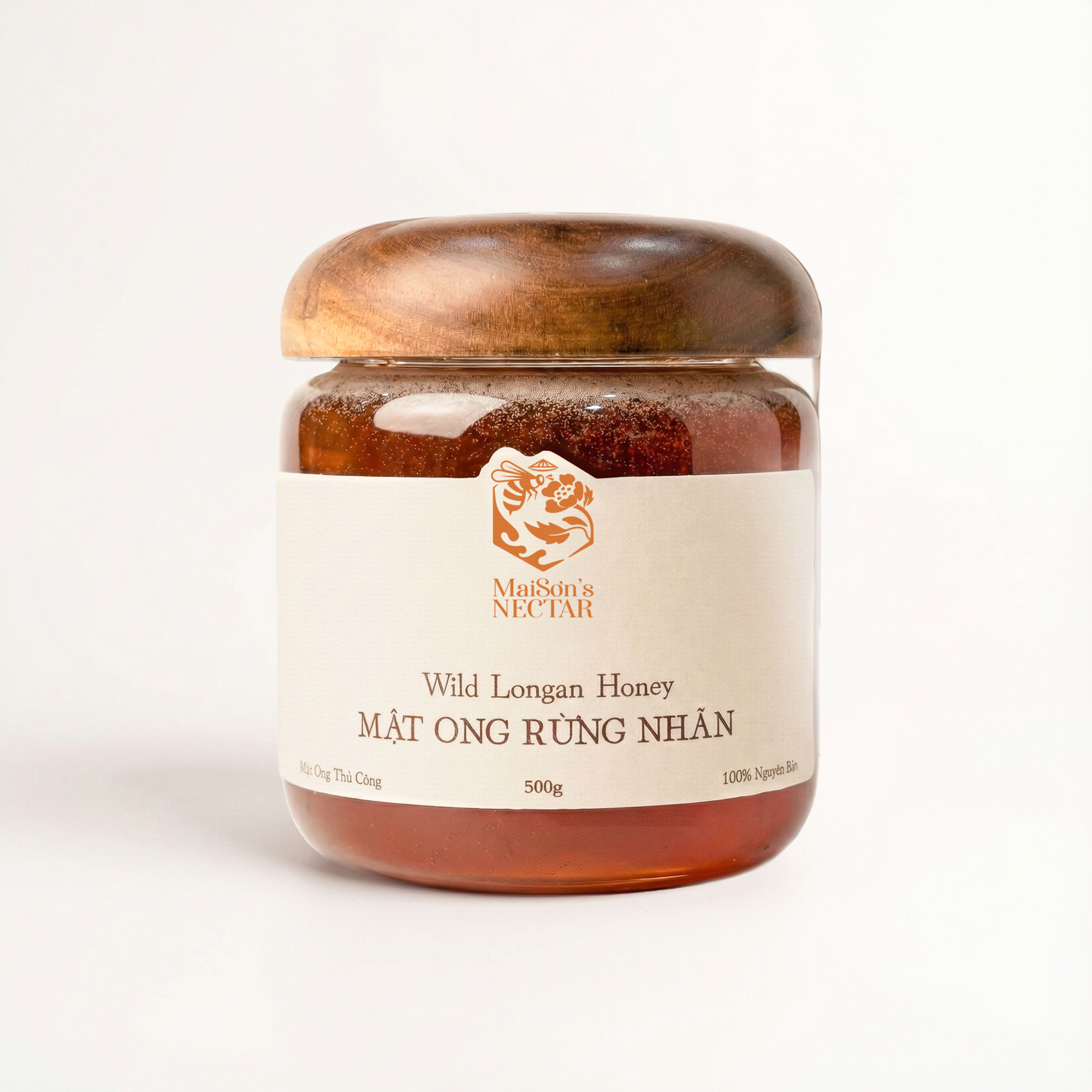 Mật Ong Rừng Nhãn hũ 500gr