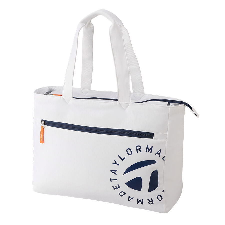 Túi Tote Circle T Light/White