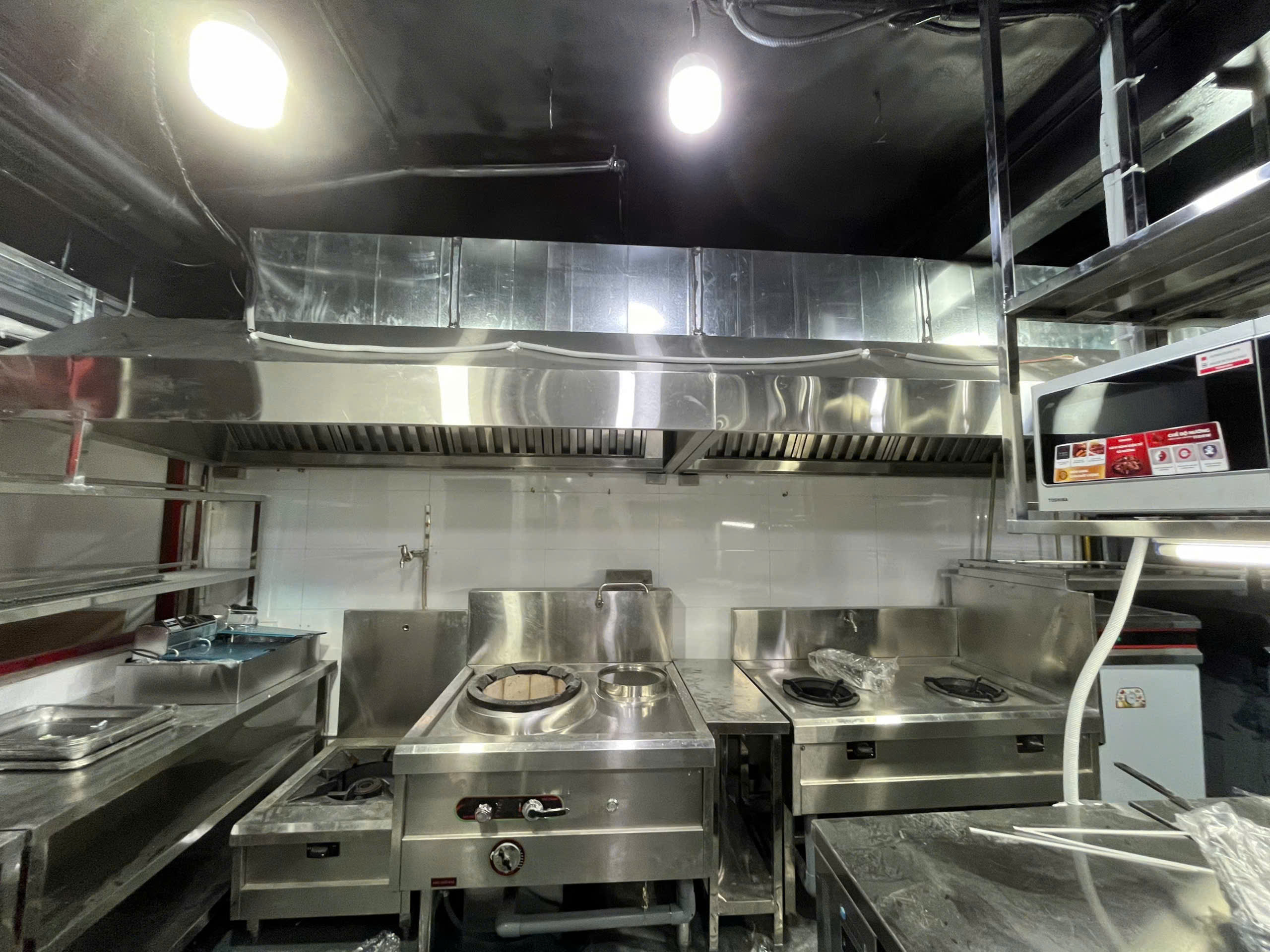 SETUP BẾP NHÀ HÀNG CHUỖI DIMSUM TẠI HÀ NỘI