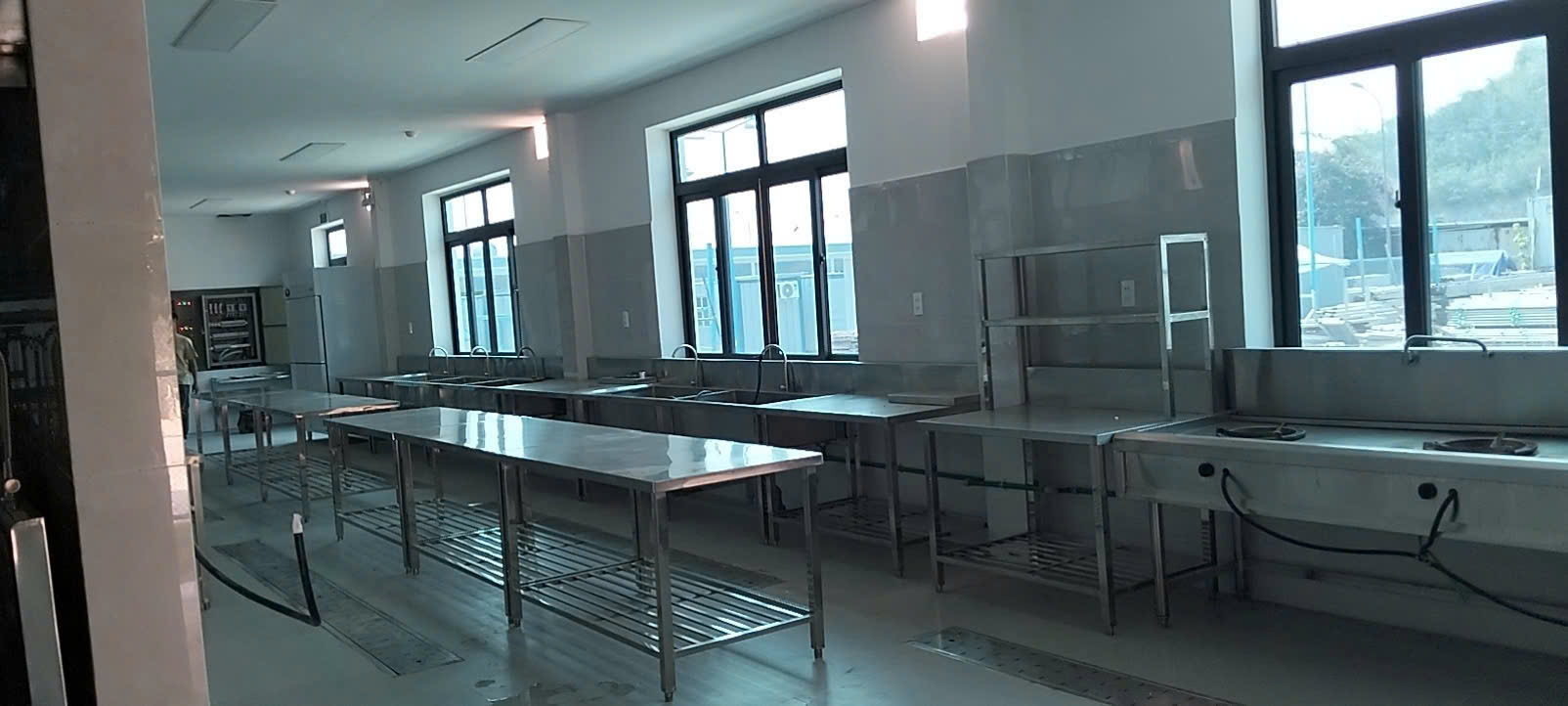 SETUP BẾP NHÀ MÁY KHU CÔNG NGHIỆP TẠI HẢI PHÒNG