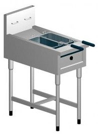 Bếp chiên dầu đơn