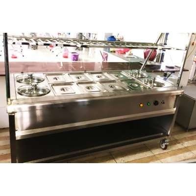 Tủ giữ nóng thức ăn 8 khay 4 nồi