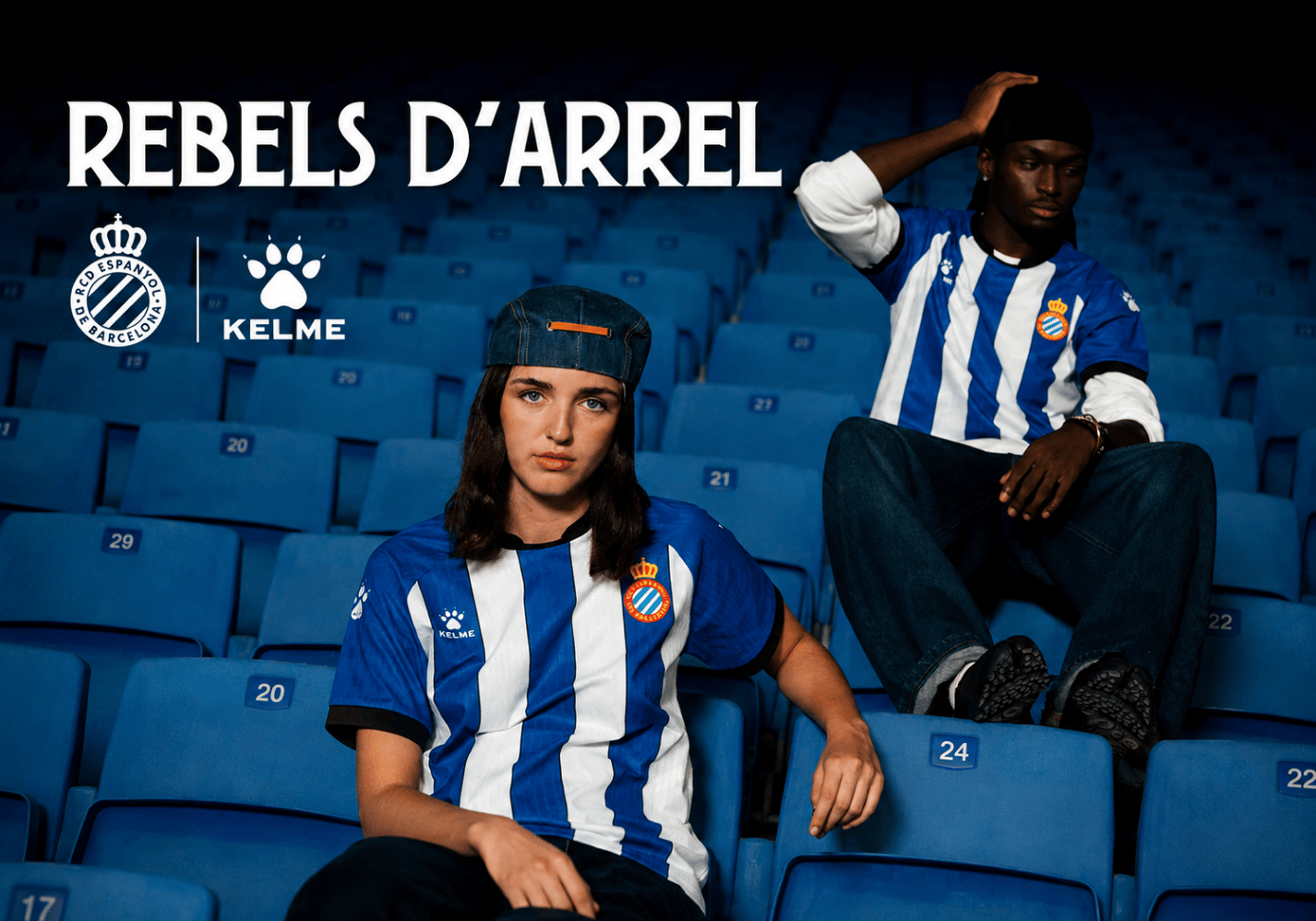 Rebels by Roots: Kelme và Espanyol viết tiếp bản sắc xanh-trắng mùa 2026/27