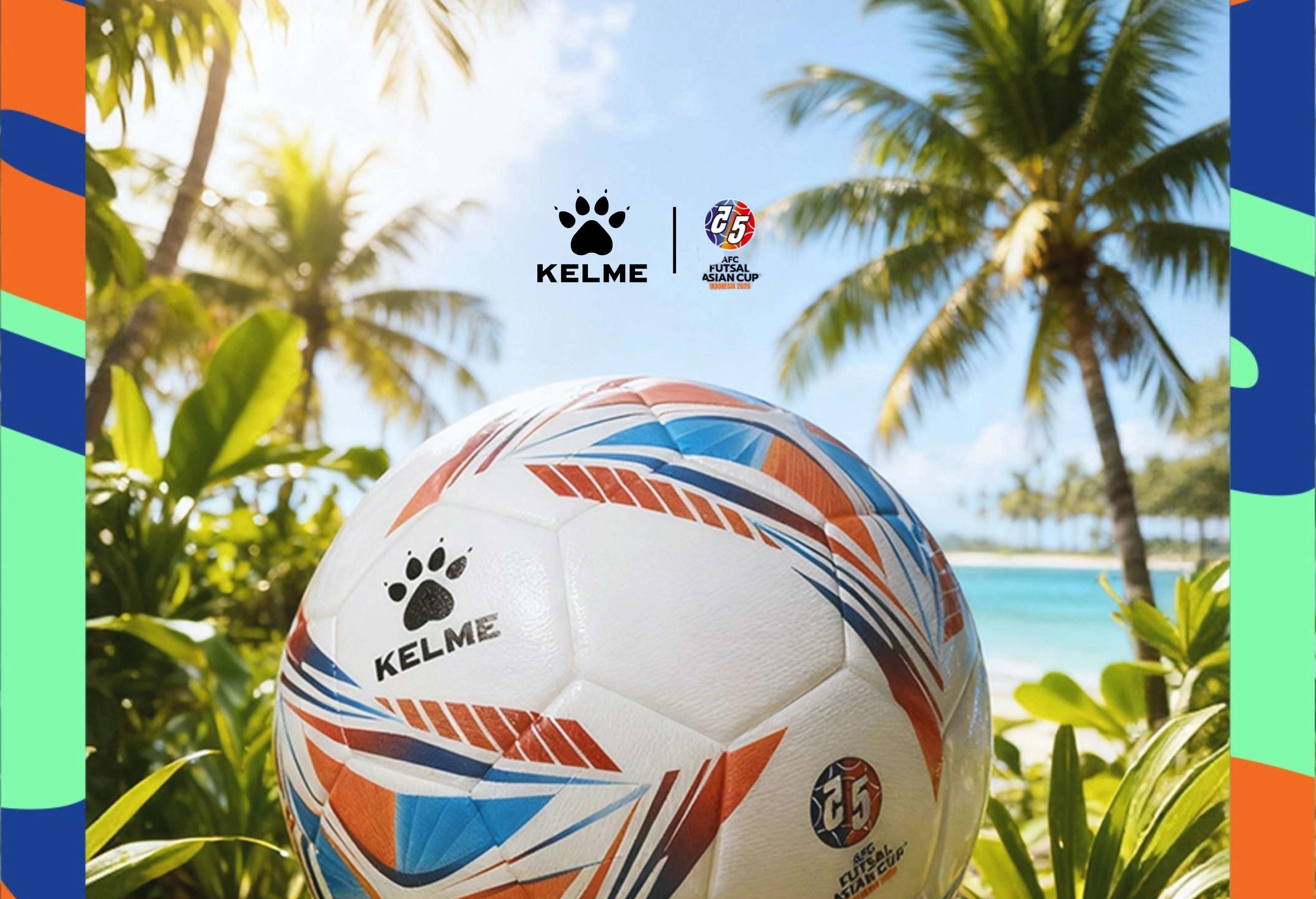 STREAK – Quả bóng Kelme chính thức của AFC Futsal Asian Cup