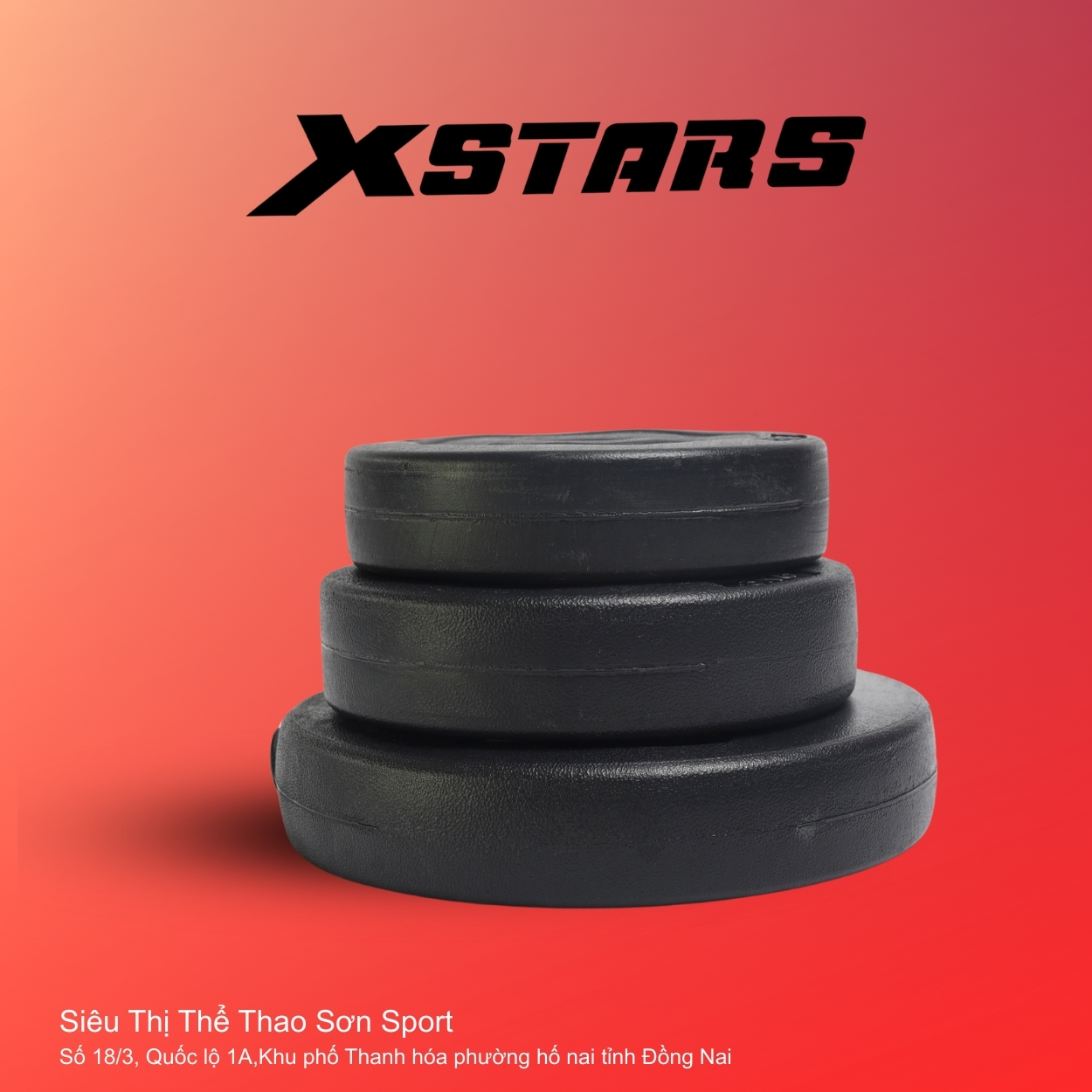 Tạ Đĩa Nhựa Tập Gym