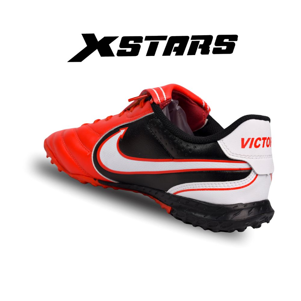 Sỉ Giày Đá Banh Victory XStars Đỏ Đen