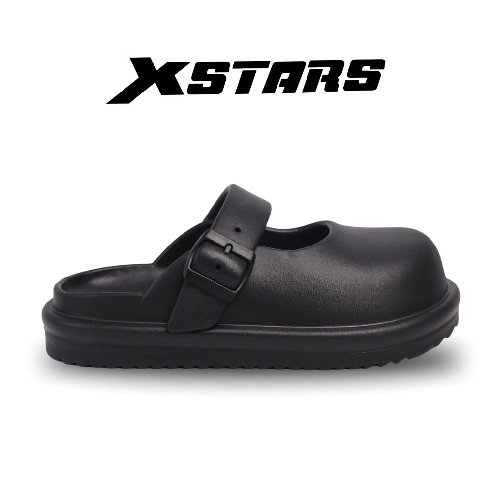 Dép Sục Búp Bê Eva XSTARS Màu Đen Cá Tính