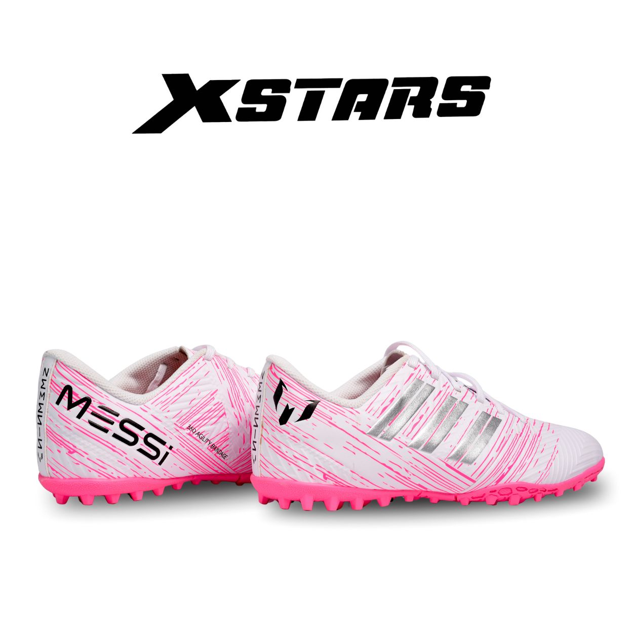 Giày đá banh Messi Nemeziz X-STARS MÀU HỒNG