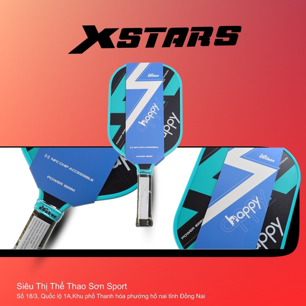 Vợt Pickleball Gamicy Burning