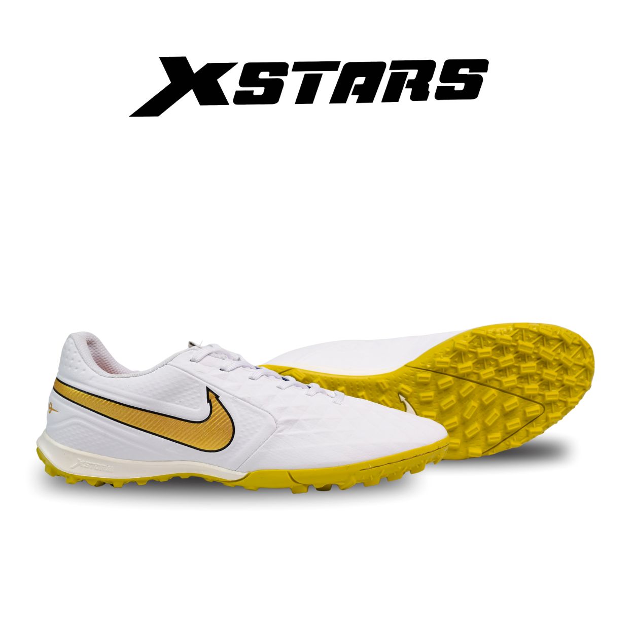 Giày đá bóng Timepo 8 Xstars Trắng Vàng (Sỉ)