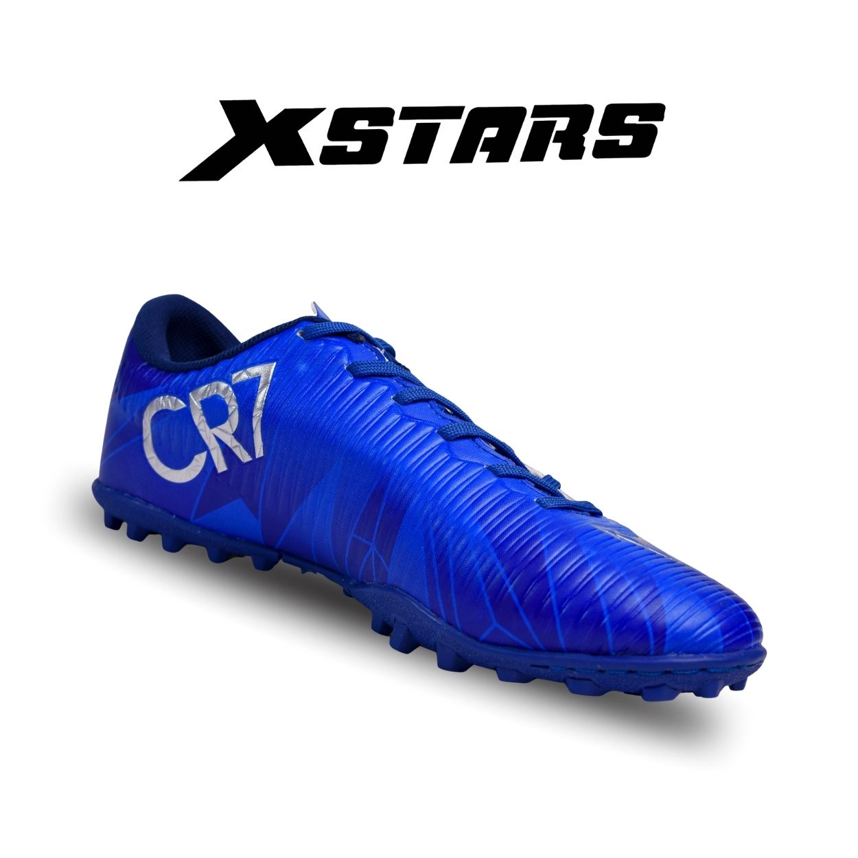 Sỉ giày đá banh cr7 xanh Blue Metallic