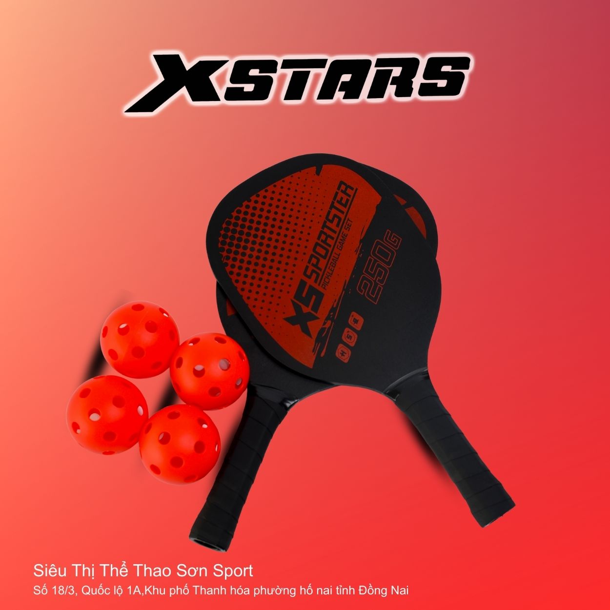Vợt Pickleball XSTARS XS Sportster