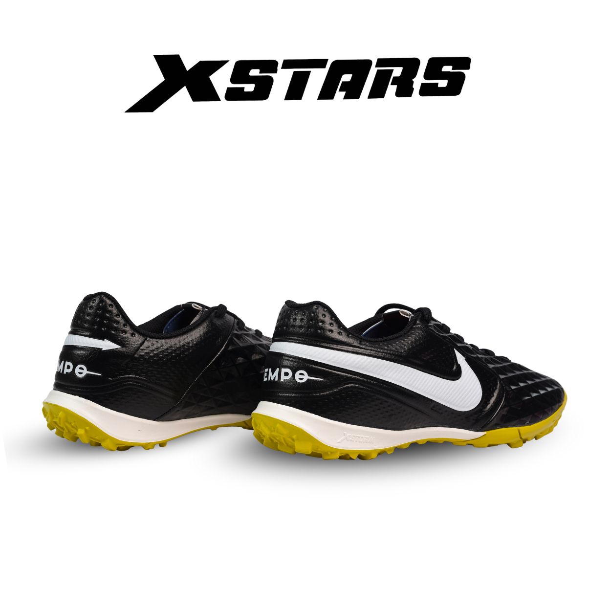Giày đá bóng Xstars Timepo Đen Trắng