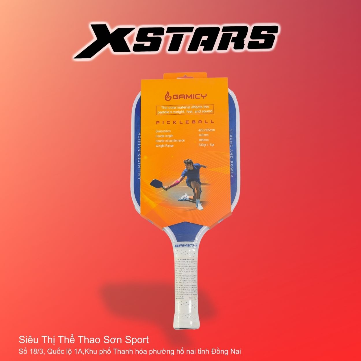 Vợt Pickleball Gamicy Loại Tốt