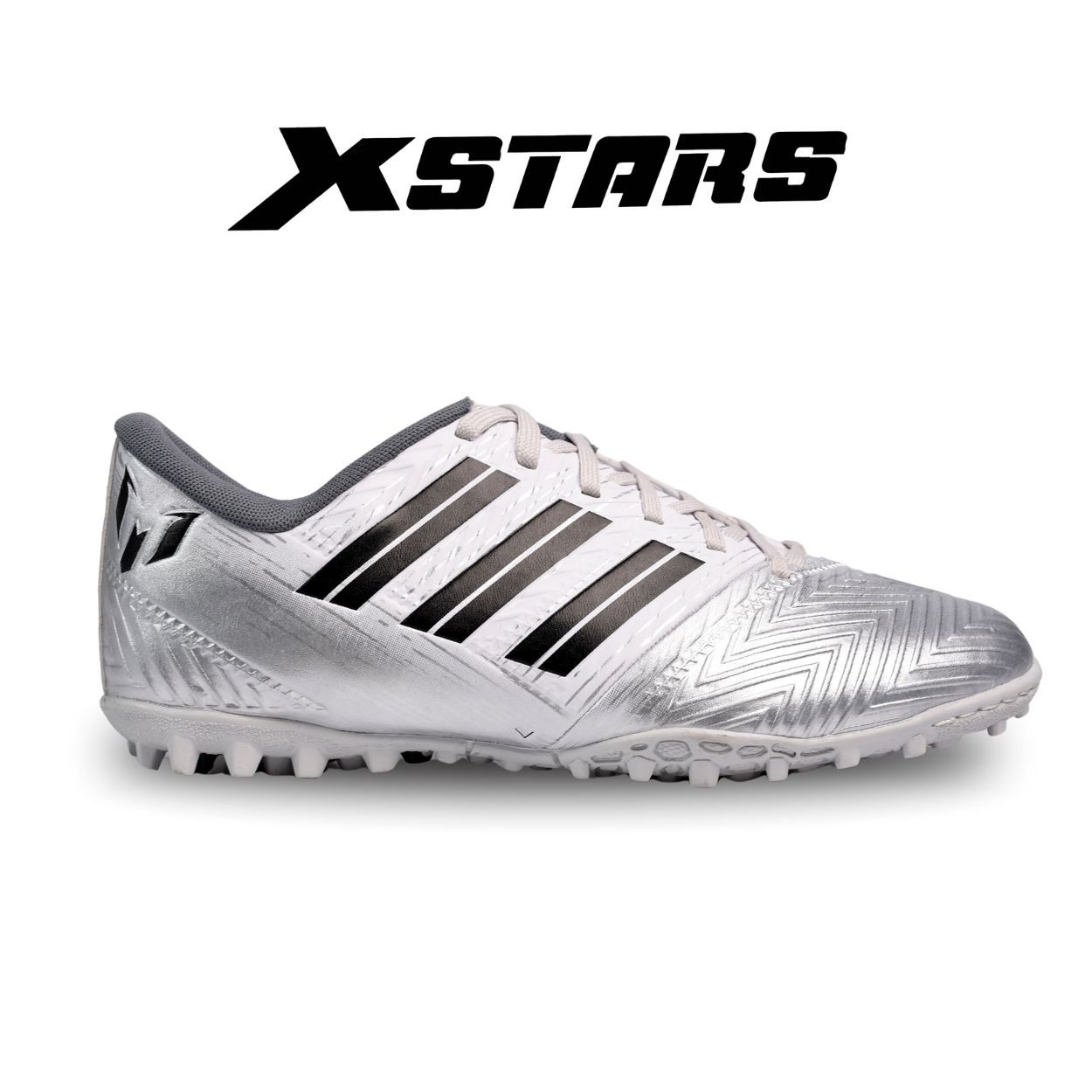 Giày đá bóng Messi Nemeziz màu bạc chính hãng XStars