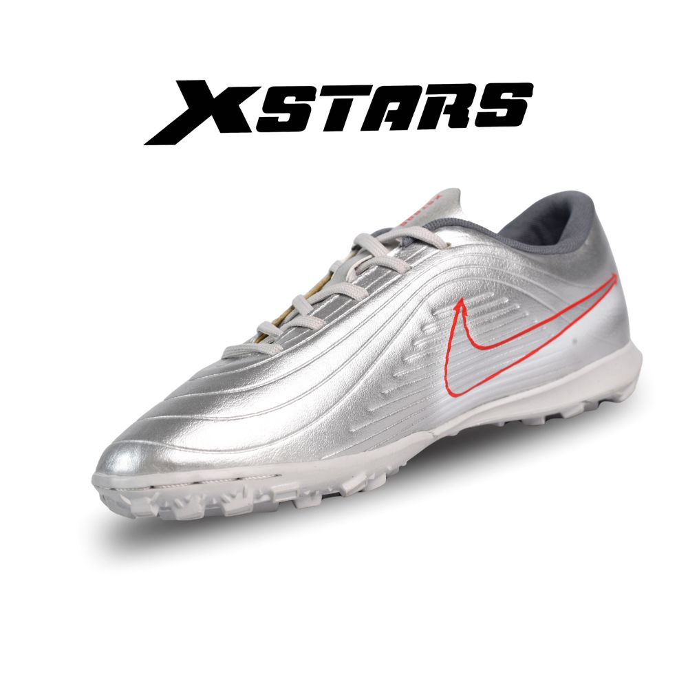 Giày đá banh trẻ em xstars timepo 2026 Bạc