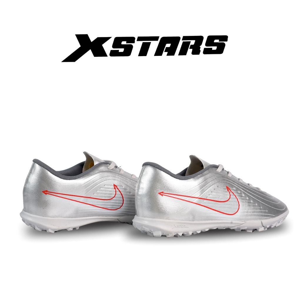 Giày đá banh trẻ em xstars timepo 2026 Bạc