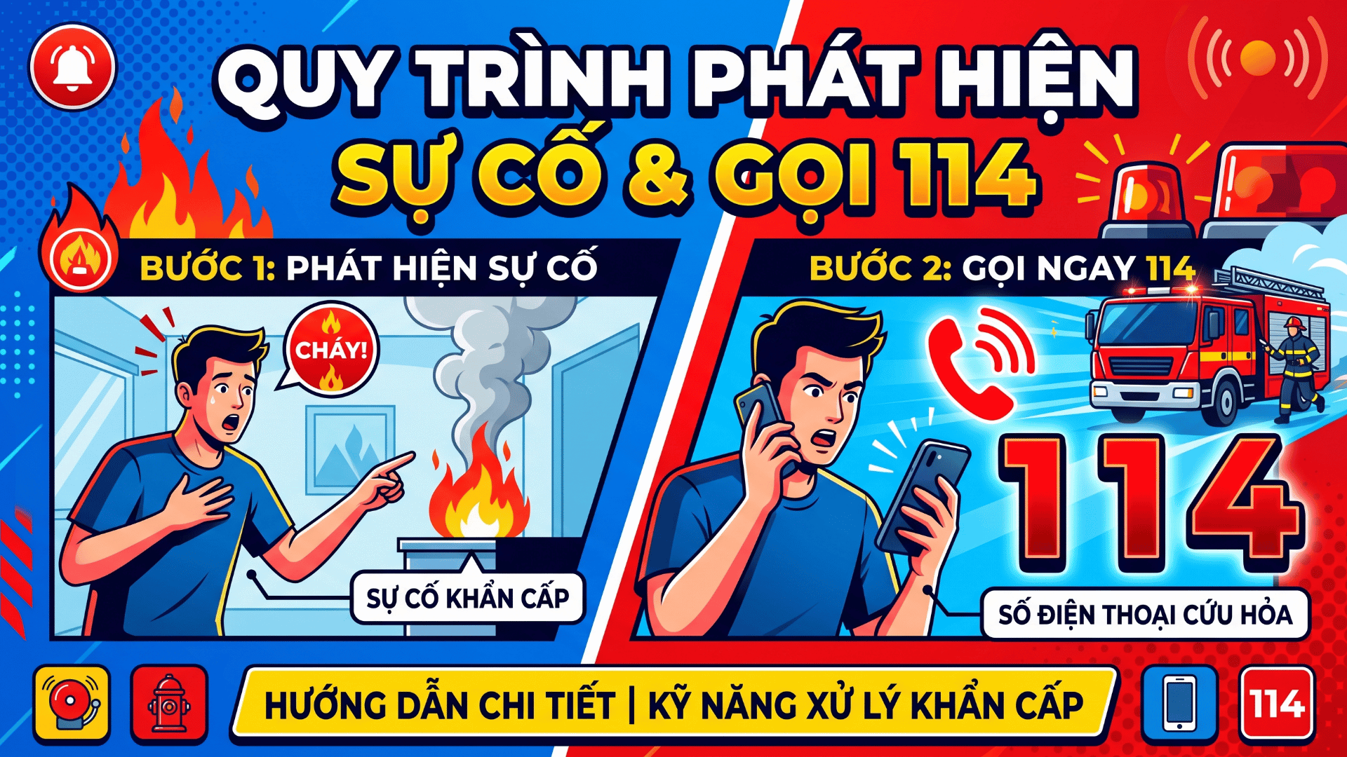 Quy định báo cháy và cứu nạn cứu hộ theo Luật PCCC mới