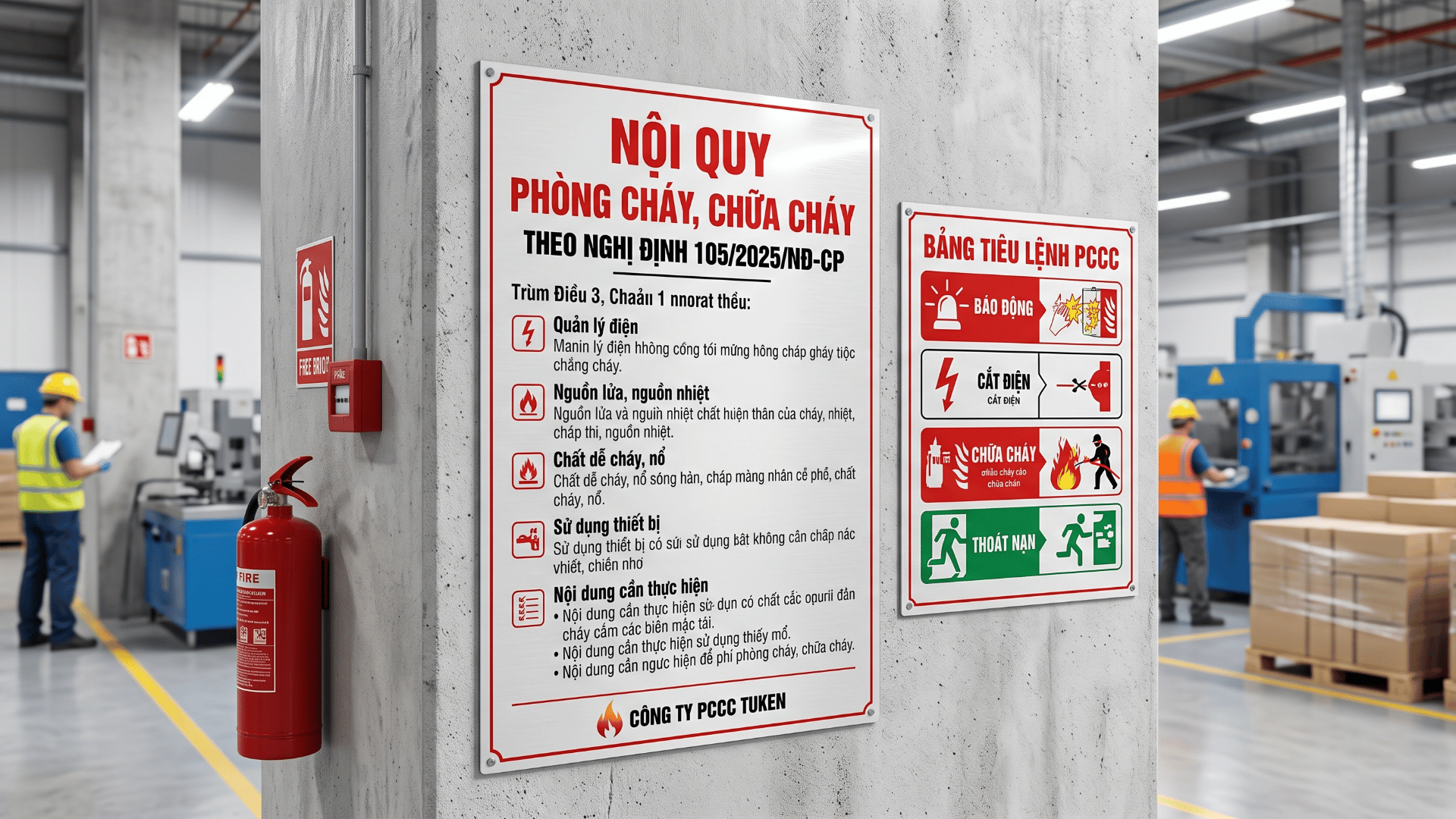 Quy Định Nội Quy Phòng Cháy Chữa Cháy Mới Nhất Chuẩn Pháp Lý 2025
