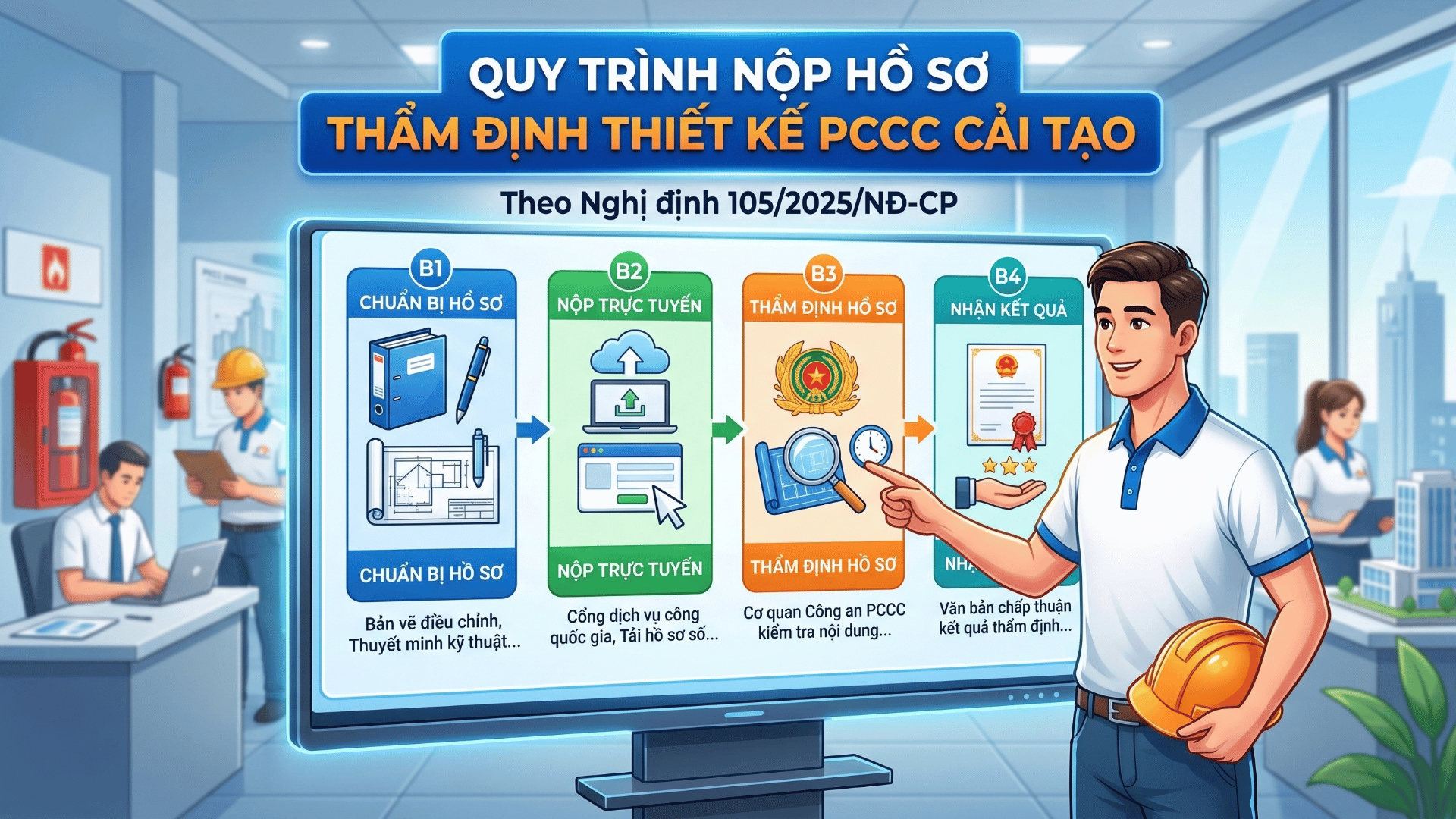 Trường Hợp Phải Thẩm Định Thiết Kế PCCC Khi Cải Tạo Mới Nhất
