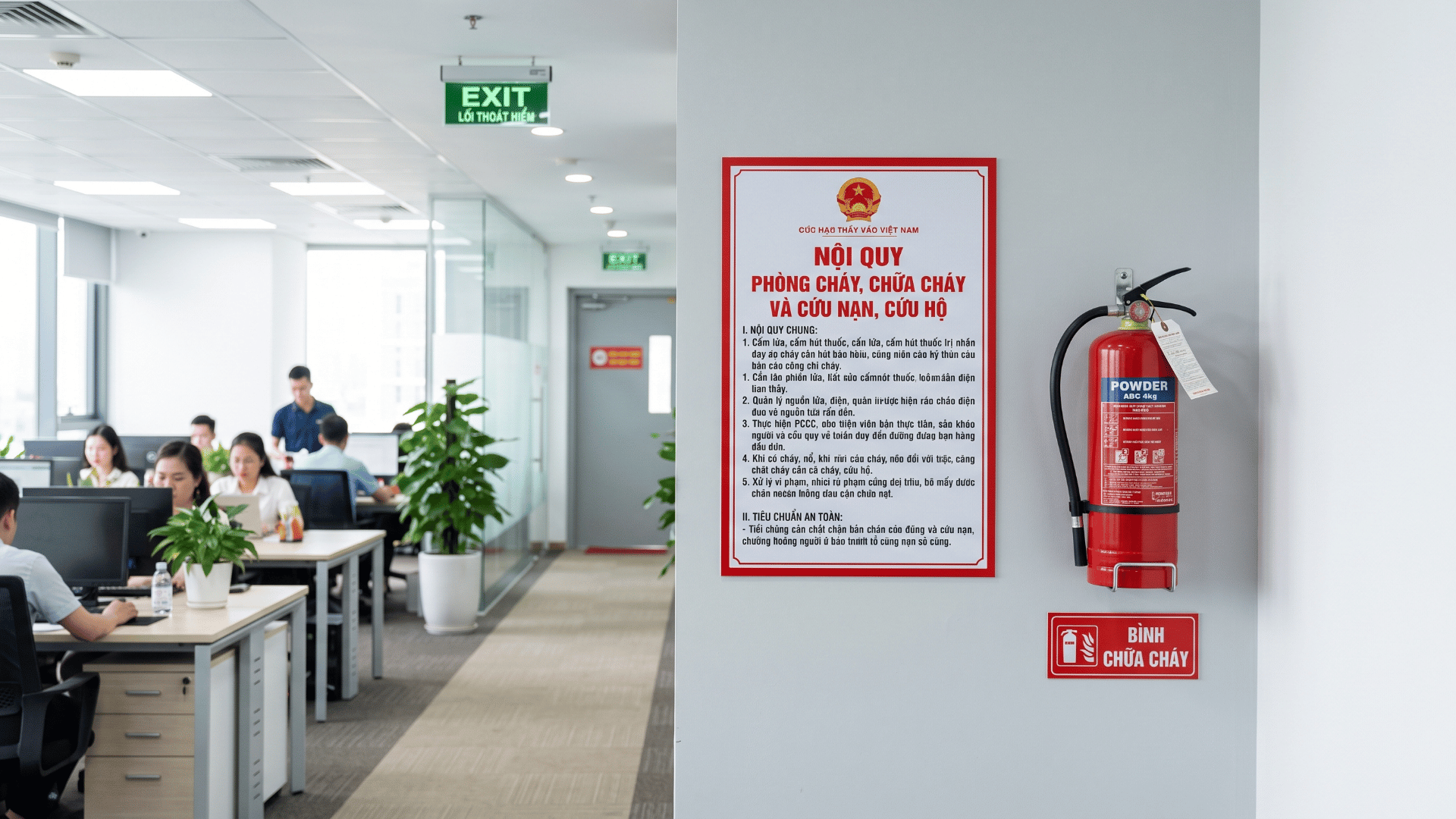 Điều Kiện An Toàn Phòng Cháy Cơ Sở Theo Luật PCCC Mới Nhất