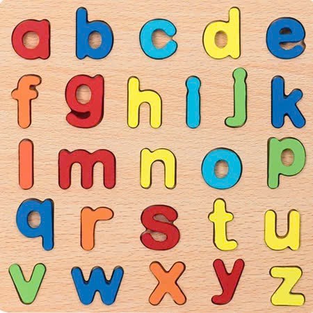 ĐCG - Bảng nổi mỏng chữ TA thường sz 20*20
