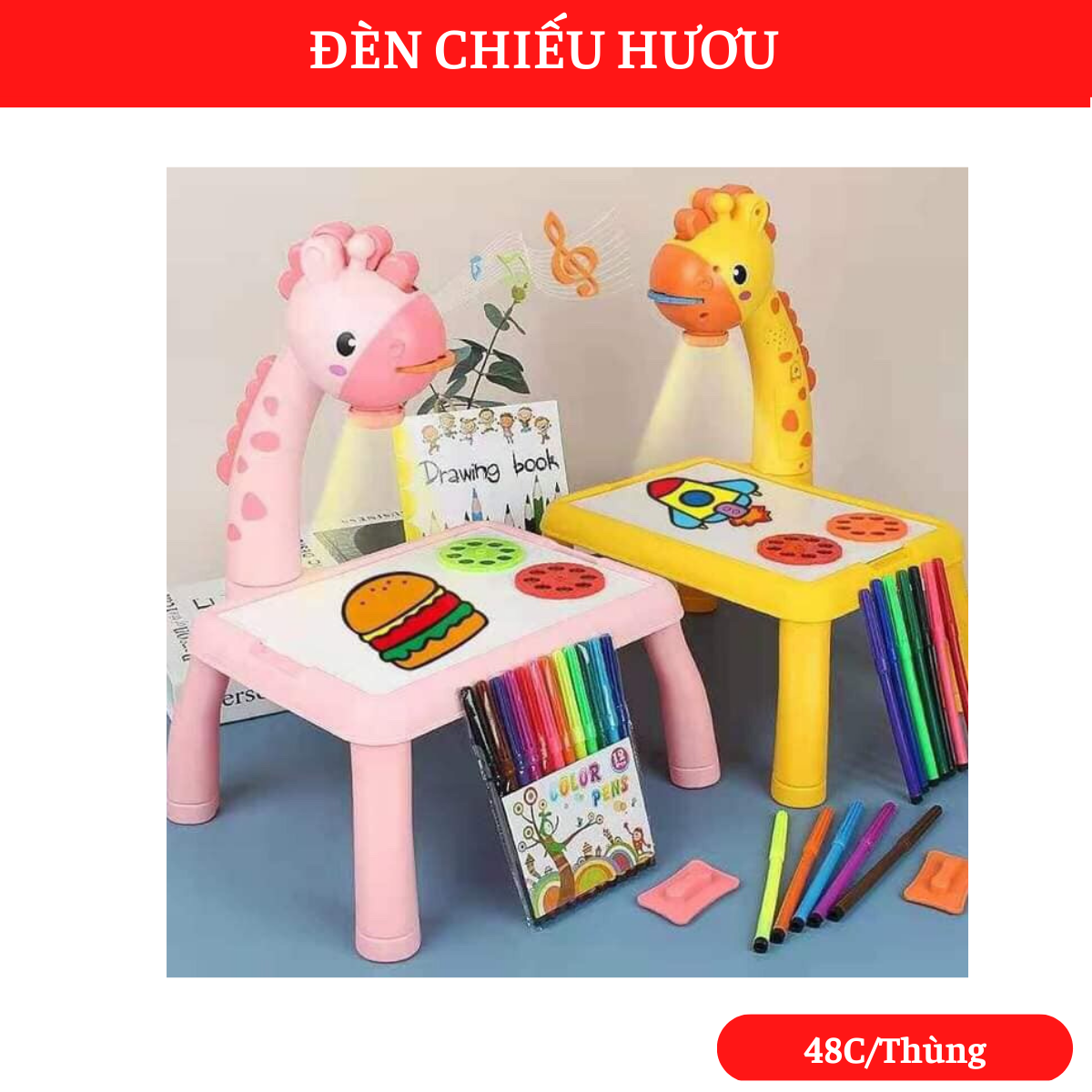 ĐCN - Đèn chiếu hươu mã 222-2