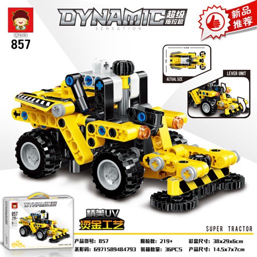ĐCN - Lego xe công trình 219CT mã 857