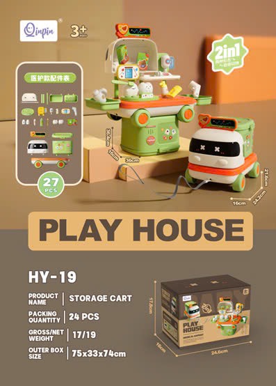 ĐCN - Ô tô 2in1 biến hình bác sĩ mã HY-19