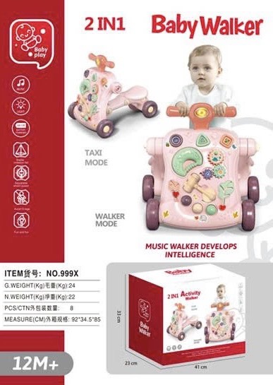 ĐCN - Xe tập đi 2in1 mã 999X