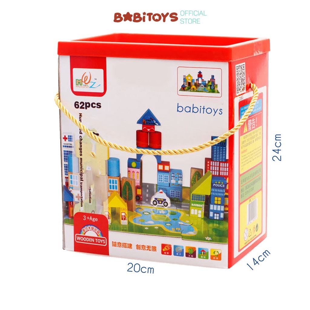 ĐCG - Bộ 62pcs mã MWZ-5018