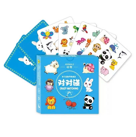 ĐCN - Thẻ bài tìm cặp giống nhau hình Động vật mã JS230A